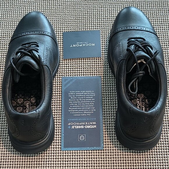 Rockport Total Motion Links Golf Shoe CJ0115 7.5 Wide-Black main image 4